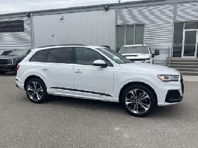 2022 Audi Q7 Progressiv S-LINE 3.0L AWD/NAVI/CAM/LEATHER/PANO-RO