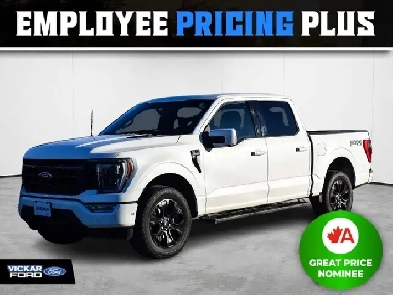 2022 Ford F 150 Lariat 502A FX4 Sport w. Black Appearance Loaded