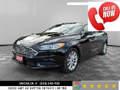 2017 Ford Fusion SE No Accidents Low Kms Nav Backup Cam Bluetoot