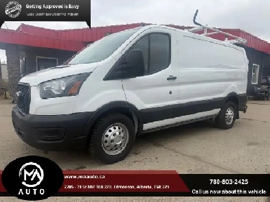 2021 Ford Transit T-150 130' Low Roof - Shelving and Ladder Rack