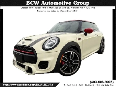 2021 MINI 3 Door John Cooper Works Rare Manual Low Km Certified