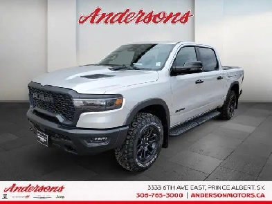 2026 Ram 1500 REBEL 3.0L Turbo / Crew Cab / Alpine Audio / Bilst