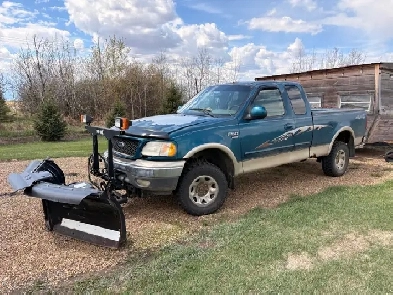 Snoway Plow on 2000 F-150 7700