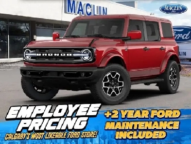2026 Ford Bronco Outer Banks | 314A: HIGH/LUX PACKAGE | HARD