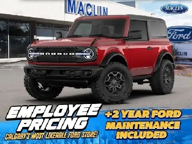 2026 Ford Bronco Badlands | 334A: HIGH/LUX PACKAGE | ADVANCED