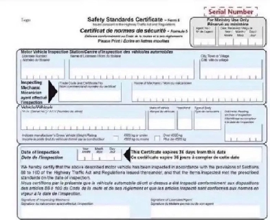 Vehicle safety pass
