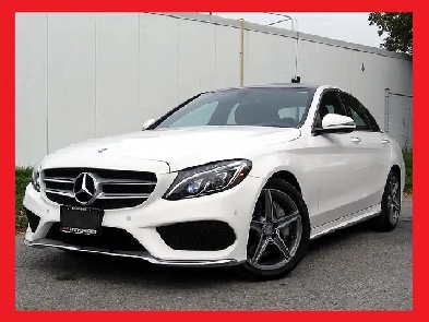 2016 Mercedes-Benz C-Class C300 4matic AMG PKG Loaded