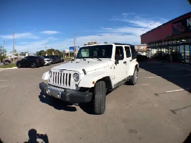 2018 Jeep Wrangler SAHARA JK UNLIMITED 4X4 LEATHER BLUETOOTH TOW