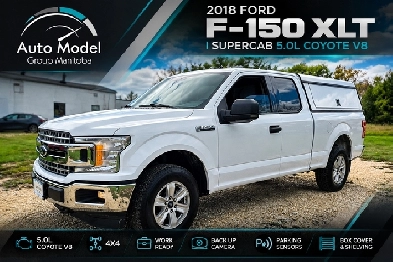 2018 Ford F-150 XLT SUPERCAB 5.0L /REAR BOX COVER/SHELVES/CLEAN