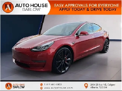 2020 Tesla Model 3 Dual Motor Long Range AWD LEATHER SEATS AUTOP