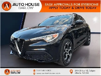 2021 Alfa Romeo Stelvio Ti Sport Leather AWD LEATHER SEATS NAVIG