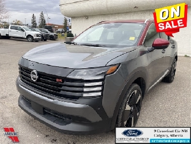 2026 Nissan Kicks SR AWD - SPORT INTERIOR - LIKE NEW - LOW KMS!