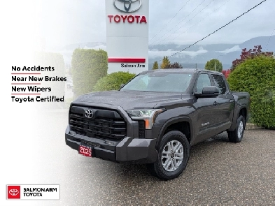 2025 Toyota Tundra SR SR 4x4, NO ACCIDENTS, NEAR NEW BRAKES,...