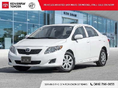 2010 Toyota Corolla LE AS IS SPECIAL / NOT SOLD CERTIFED