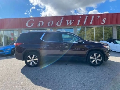 2018 Chevrolet Traverse LT, AWD, REMOTE START, SUNROOF, 7 PASS,
