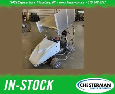 2023 QRC Spitfire Open 0.095' Racing Go Kart -Demo Chassis Only