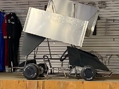 2025 QRC Spitfire Open 0.095' Racing Go Kart -Rolling Chassis