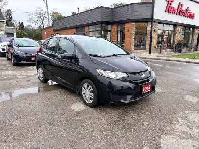 2015 Honda Fit LX FWD 1.5L One Owner Carfax Clean Low Mileage
