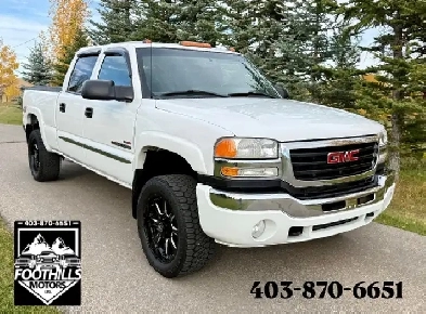 2005 GMC Sierra 2500 SLE 4x4 Diesel VERY CLEAN, 173KM!