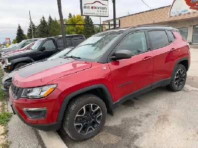2018 Jeep Compass Trailhawk only 102,000 km 4 cyl 4x4 from BC