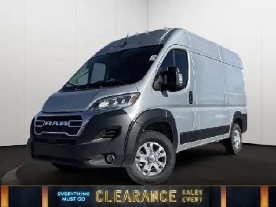 2025 Ram ProMaster Cargo Van SLT | High Roof Cargo Van (136 WB)