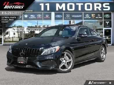 2017 Mercedes-Benz C-Class 2dr Cpe C 300 4MATIC AMG PKG | LOADED