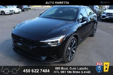 2022 Polestar 2 Dual Motor Long Range AWD Mags 20'' clean carfax