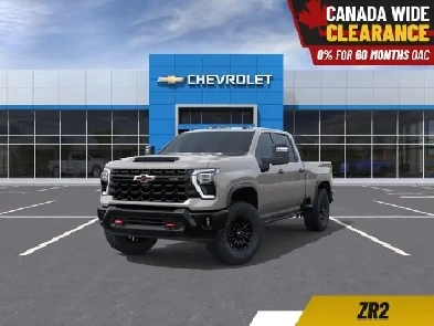 2026 Chevrolet Silverado 2500HD ZR2 Diesel