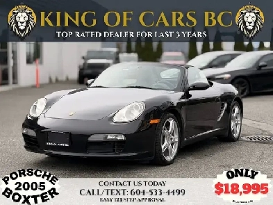 2005 PORSCHE BOXTER