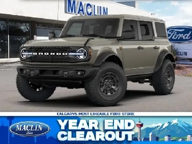2026 Ford Bronco Badlands | 332A: SASQUATCH PACKAGE | HARD TOP