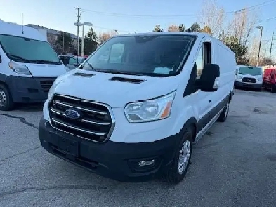 2020 Ford Transit Extended T-150 with Divider, Certified.