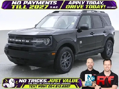 2024 Ford Bronco Sport Big Bend 4WD - Tow, Heated Seats, Remote