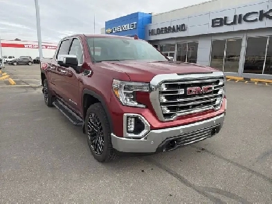 2019 GMC Sierra 1500 SLT. 5.3L V8 4WD. Crew Cab Leather Sunroof