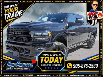 2024 RAM 2500 LIMITED MEGA CAB NIGHT EDITION | PANO | 20S | TECH
