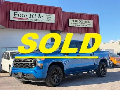 SOLD 2022 Chevrolet Silverado 1500 Custom Crew Cab 4X4