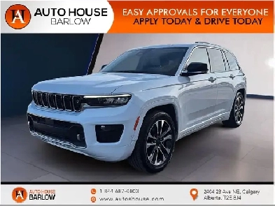 2023 Jeep Grand Cherokee Overland Leather NAVIGATION LEATHER SEA