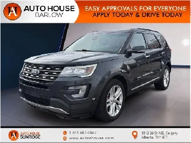 2017 Ford Explorer Limited Leather NAVIGATION SUNROOF LEATHER SE