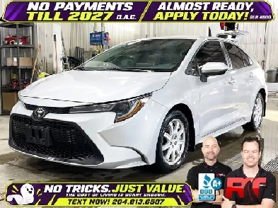 2020 Toyota Corolla LE FWD - Heated Seats, CarPlay, Blind Spot M