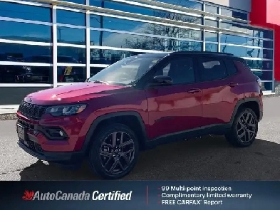 2026 Jeep Compass Limited | Red Hot Pearl | One Owner | Clean