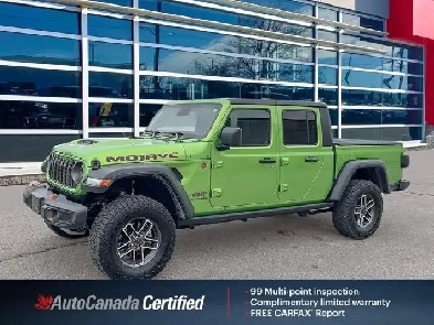 2026 Jeep Gladiator Mojave | One Owner | Clean CarFax | Low KMS