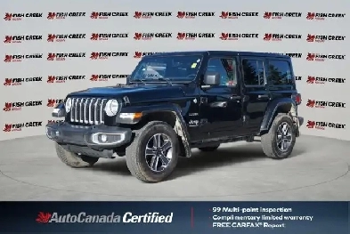 2023 Jeep Wrangler Sahara | Leather | Hard-top | Carplay