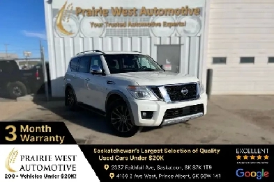 2017 Nissan Armada Platinum Edition AWD 8 Passenger | Command St