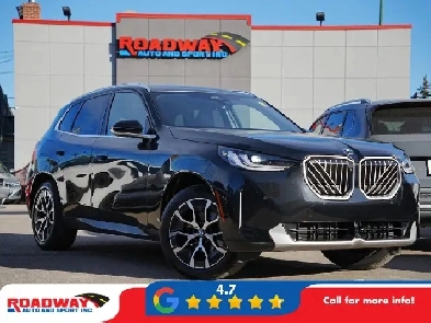 2026 BMW X3 30 xDrive Harman/Kardon Sound | Pana Roof | 360 C...