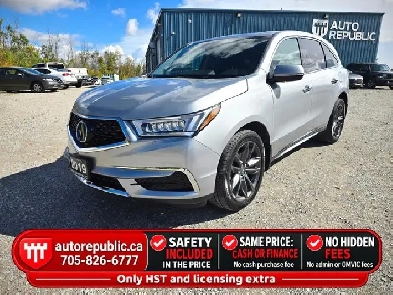 2019 Acura MDX Technology Certified One Owner No Accidents