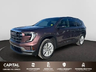 2025 GMC Acadia ELEVATION LOW KMS LOCAL TRADE