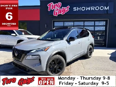 2023 Nissan Rogue Midnight Edition | AWD | Leather | Panoroof |