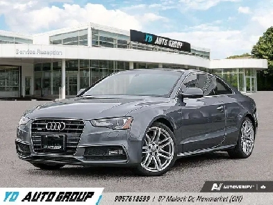 2016 Audi A5 S-line|0 Accident|Sunroof|Camera Sensor|keyless
