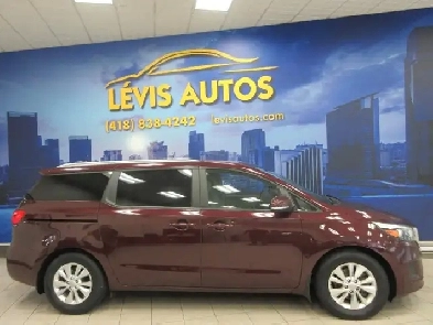 KIA SEDONA 2017 LX 8 PASSAGERS SIEGES CHAUFFANT CAMÉRA RECUL EXT