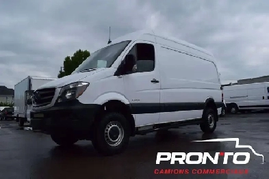 2016 Mercedes-Benz Sprinter 4X4 Diesel  144WB High Roof  3 P