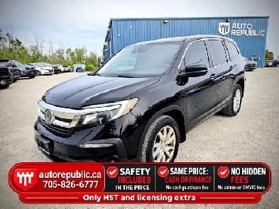 2020 Honda Pilot LX AWD Certified 8 Seater One Owner
